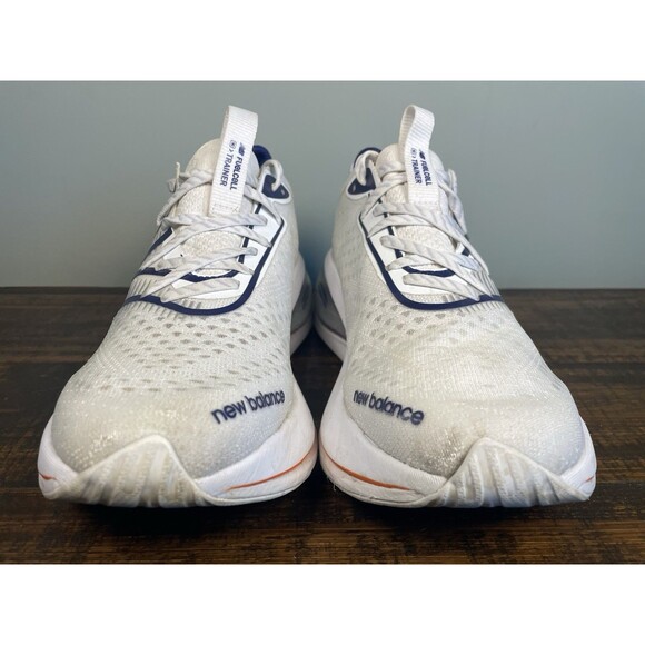 Size 10 - New Balance FuelCell SuperComp Trainer White Blue Magenta W - Picture 3 of 9